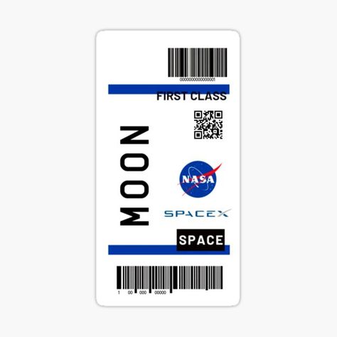 Space Ticket, Ticket Sticker, Vintage Tickets, Space Stickers, Nasa Wallpaper, Nasa Spacex, Moon Space, Kitty Pictures, Retro Phone Case