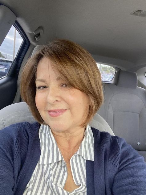 Trendy hairstyles for women over 50 | Im 64 years old and I love my new haircut..👏😜 | Facebook Hairstyles For Women, Haircut For 50 Year Old Women, Womens Haircuts, My New Haircut, Trendy Hairstyles, Hairstyles For Women Over 50, New Haircut, New Haircuts, Women Over 50