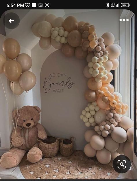 Shower Collection, Balloon Arch, Teddy Bears, Bears, Arch, Balloons, Teddy Bear, Baby Shower, Shower