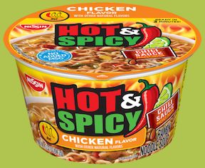 Buy Nissin Bowl Noodles Hot & Spicy Chicken flavor at MexGrocer.com Nissin Noodles, Spicy Bowl, Hot Spicy Chicken, Spicy Ramen Noodles, Shrimp Ramen, Ramen Noodle Bowl, Noodles Soup, Ramen Noodle Soup, Spicy Ramen