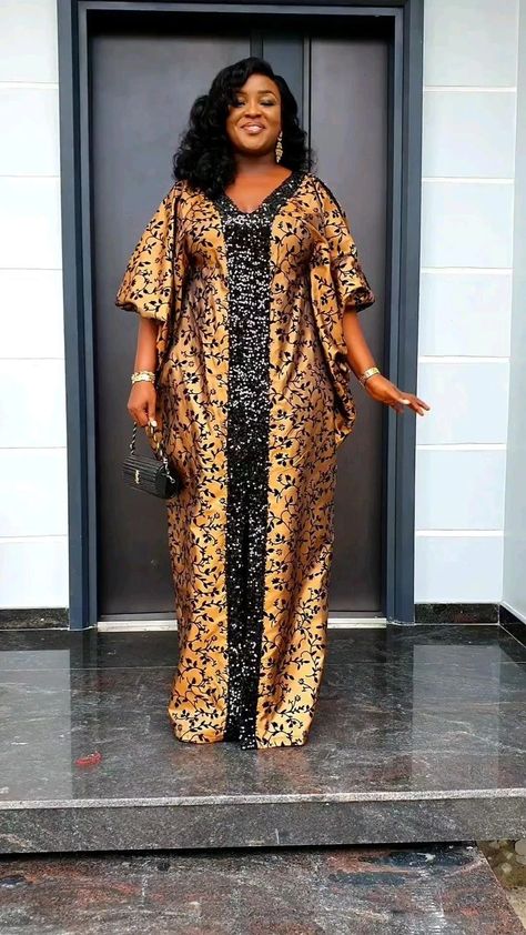 Best Damask Bubu Gown Styles for Ladies in 2024 - Kaybee Fashion Styles Damask Bubu Gown, Latest Bubu Gown, Ankara Bubu Gown Styles, Latest Bubu Gown Style, Kampala Gown Styles For Ladies, Gown Styles For Ladies, Materials Gown Style, Bubu Gown, Boubou Styles For Women