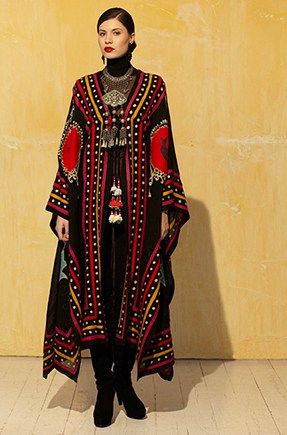 Roja Collection Fall 2013 | Cowgirl Magazine Modern Native American Fashion, Native American Outfits, Native American Inspired Fashion, Native American Dress, Mode Kimono, Mode Hippie, Afrikaanse Mode, Estilo Hippie, Western Wear For Women