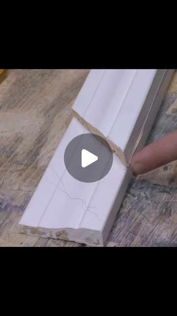 TheFixer on Instagram: "How to cut trim with minimal tools. #homerepair #trim #carpentry #thefixer #homerepair" How To Cut Trim Angles, Trim Carpentry, Wood Trim, Mitered Corners, Home Repair, Simple Tricks, Household Hacks, Carpentry, Entryway