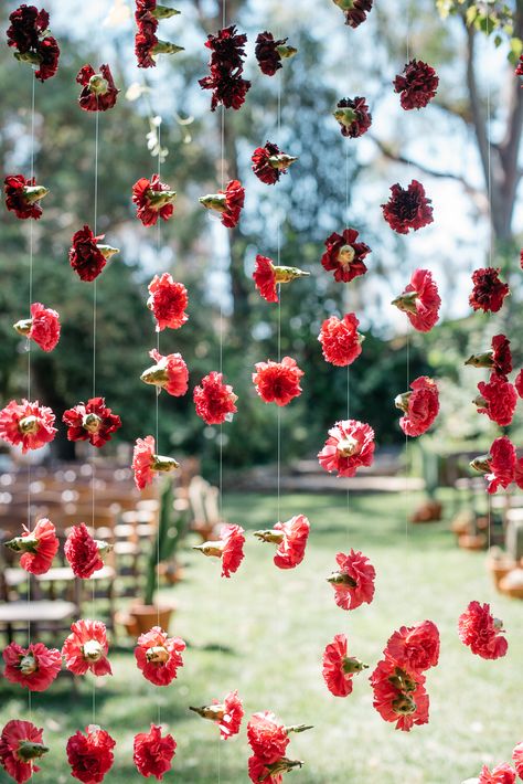 Wedding Floral Decor, Flower Curtain, Unique Bridal Shower, Burgundy Wedding, Bridal Shower Theme, Wedding Floral, Alternative Wedding, Wedding Dresses Unique, Ceremony Decorations