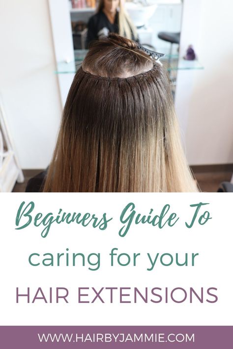 Caring For Hair Extensions Tips, Hair Extensions Tips And Tricks, Hand Tied Hair Extension Tips And Tricks, Sewed In Hair Extensions, Styles For Hair Extensions, Caring For Hair Extensions, Hair Care For Extensions, Bellami Hair Extensions Blonde, Hand Tied Weft Hair Extensions Care