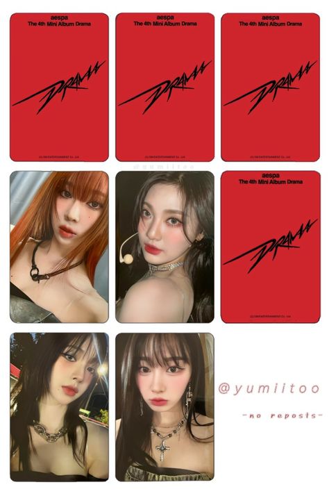 Kpop Template, Aespa Photocards, Photo Cards Diy, Photocard Template, Kpop Photocards, Lomo Card, Kpop Diy, Adorable Homes Game, Photo Card Template