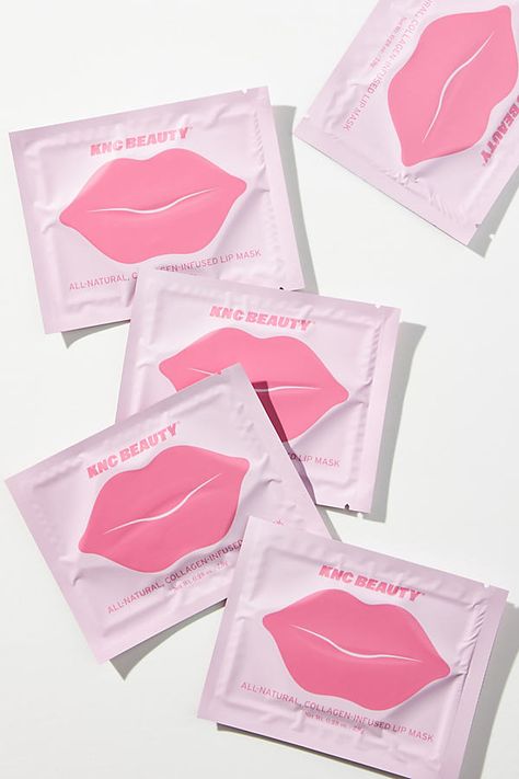 Brimming with botanically-derived ingredients like rose oil and bitter cherry extract, this collagen-infused lip mask delivers the perfect dose of moisture for long-lasting hydration and a subtle plumping effect. How to use: Apply to clean lips and leave on for 15-20 minutes. For best results, exfoliate before use. About KNC Beauty After discovering and falling in love with lip masks on a trip to Tokyo, Kristen Noel Crawley founded KNC Beauty with the mission to bring an all-natural option to th Lip Mask Sheet, Preppy Lip Mask, Lip Mask Aesthetic, Marshall Finds, Knc Beauty, Lips Mask, Cherry Extract, Collagen Lip Mask, Lip Masks