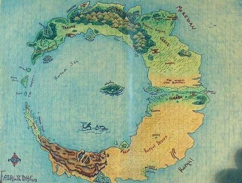 Map of Kinshia. This map is so nice. The graph paper and all. Who ...