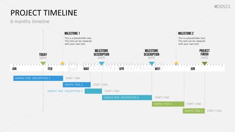 PowerPoint Timeline Template for Projects Project Timeline Infographic, Ppt Timeline Design, Timeline Design Layout Templates, Project Timeline Design, Roadmap Design, Powerpoint Timeline, Timeline Ppt, Timeline Diagram, Project Timeline Template