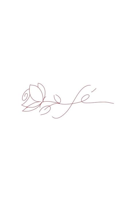 Fe Tattoos For Women, Fineline Rose Tattoo, Anklet Tattoos, Tattoos For Women Flowers, Hip Tattoos Women, Writing Tattoos, Rosen Tattoo, Cute Small Tattoos, Small Hand Tattoos