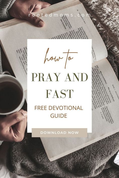 Are you interested in learning more about how to pray and fast to deepen your faith? This guide provides ideas, tips, activities, and verses to help you develop a meaningful and effective plan of prayer and fasting. You'll be challenged to be faithful and consistent in your prayer and fast journey, and to use scripture to grow and mature in your faith. Find more devotionals for women and scripture resources at Rootedmoms.com. Scriptures For Women, Devotionals For Women, Fasting Guide, Prayer Fasting, Fasting Plan, Prayer For My Children, Be Faithful, Fast And Pray, Bible Study Tips