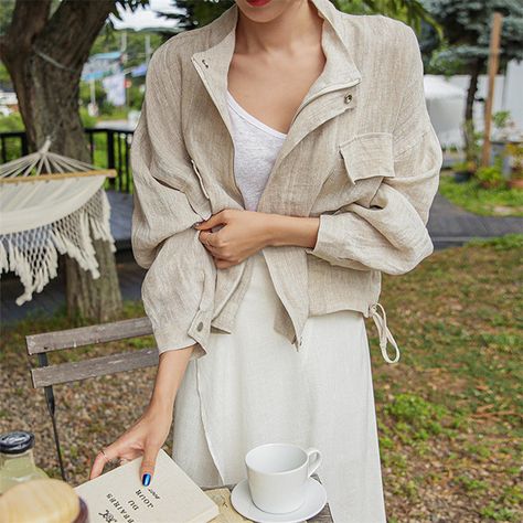 Summer Outerwear, Mens Summer Pants, Baggy Tops, Loose Jacket, Zipper Shorts, Casual Long Sleeve Shirts, Linen Jacket, Winter Jackets Women, Cotton Blouse