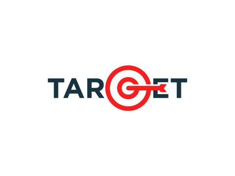 Target marketing - Logo by Aditya Chhatrala #target #logo #clever #idea #icon #designer #minimal #typography Target Marketing, Focus Logo, Joy Logo, Target Logo, Marketing Logo Design, Typographic Logo Design, Teaching Vocabulary, Marketing Concept, Graphic Poster Art