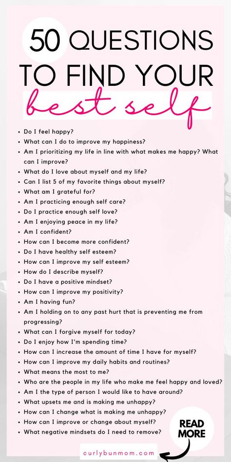 50 Questions, Journal Questions, Healing Journaling, Self Care Bullet Journal, Writing Therapy, Vie Motivation, Journal Writing Prompts, Your Best Self, Positive Self Affirmations