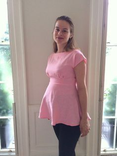 Easy Sewing Pattern Top, Dress Sewing Patterns Easy, Maternity Sewing Patterns, Elegant Maternity Dresses, Maternity Patterns, Maternity Sewing, By Hand London, Romper Sewing Pattern, Maternity Styles