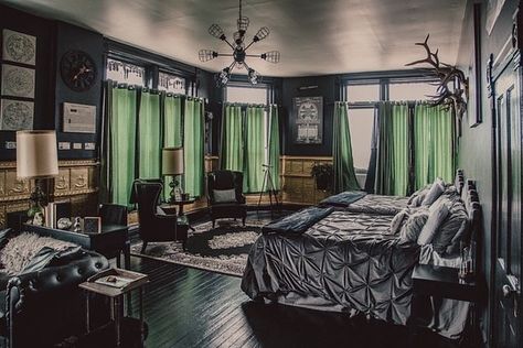 Get #hauntedAF this year with an immersive getaway to a Gold Rush brothel turned Victorian gothic boutique hotel: the Black Monarch,… Gothic Hotel Room, Victorian Hotel Room, Gothic Hotel, Victor Colorado, Victorian Hotel, Colorado Lifestyle, Simon Snow, Theme Hotel, Gothic Interior