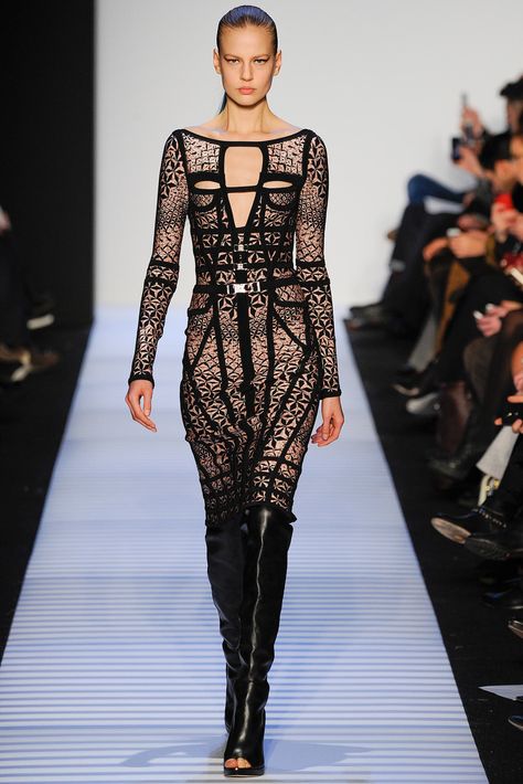 Herve Leger Skirt, Herve Leger Dress, Max Azria, Herve Leger, 2014 Fashion, By Max, Fall 2014, New York Fashion Week, Runway Fashion