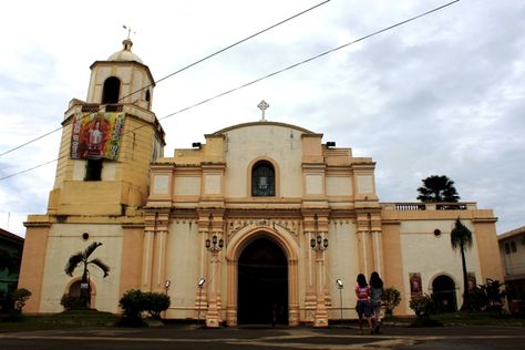 The Kalibo Cathedral is the oldest in the province of Aklan. Built in 1581, its renovation in 1993 is known to be one of the last works of national artist Leandro V. Locsin. Philippine Churches, Kalibo, Old Churches, Travel And Leisure, Most Beautiful Places, St John, Philippines, Beautiful Places, Built In