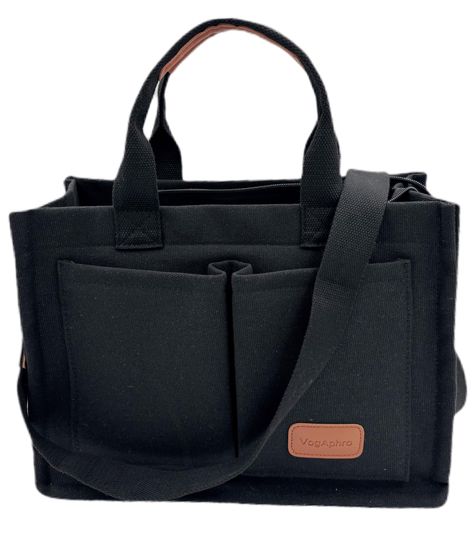 PRICES MAY VARY. Upgrade Size - With dimensions of 14.96"L x11.22"H x 5.71"W, The laptop tote bag for women is 25% larger than the similar items and the classic square design provides ample space for laptop(up to 15.6"), iPad, cellphone, A4 folder, books, cosmetics, bottle, umbrella and other everyday use stuff; Suitable for work, college, travel, shopping, weekdender and more occassion Multi Pockets - The bag for women tote features 3 outer pockets: 2 front easy access pockets for cellphone, su Work Totes For Women Laptop Bags, Tote Bags With Pockets, Bags With Pockets, Bags For School, Tote Bag With Pockets, Laptop Tote Bag, Everyday Handbag, Work Tote Bag, Laptop Bag For Women