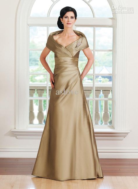 Informal Mother Of The Bride Dresses Designer Mother Dresses Elegant Stylish A Line Portrait Collar Mother Of The Bride Dress M230 Best Mother Of The Bride Dress From Aslove, $85.55| Dhgate.Com Civil Wedding Dresses Classy, Portrait Neckline, Cocktail Dresses Online, Civil Wedding Dresses, Formal Ball Gown, Evening Dresses Online, Mother Of Groom Dresses, Cheap Evening Dresses, Formal Dress Shops