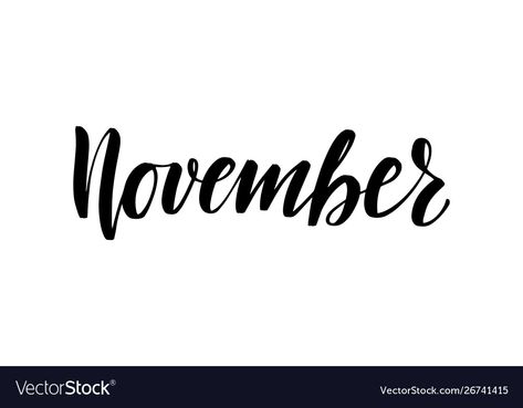 November Font Hand Lettering, November Hand Lettering, November Font, Fonts Hand Lettering, Hard Challenge, 75 Hard, Book Crafts Diy, Simple Designs To Draw, Drawing Stuff