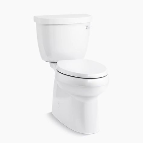 Cimarron Skirted Trapway Elongated Toilet | K-5310-RA | KOHLER Mcgee Bathroom, Skirted Toilet, Industrial Showers, Toilet Chair, Commercial Kitchen Faucet, Sink Soap Dispenser, Recessed Medicine Cabinet, Lighted Medicine Cabinet, Bathroom Exhaust Fan