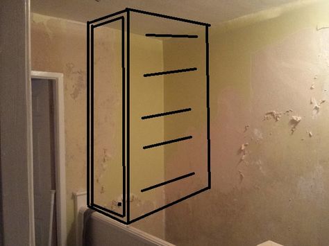 [​IMG] Top Of Stairs Storage, Cupboard Above Stairs, Over Stairs Cupboard, Storage Above Stairs, Landing Storage Upstairs, Over The Stairs Closet, Above Stairs Storage, Stairwell Storage Ideas, Space Above Stairs