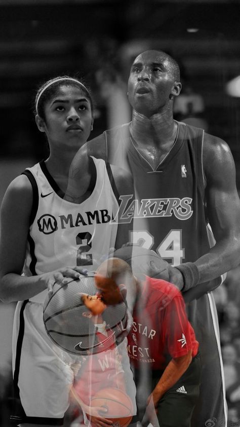 Kobe Bryant Daughters, Kobe Bryant Quotes, Kobe Bryant Poster, Michael Jordan Pictures, Kobe Bryant 8, Kobe Bryant Family, Kobe & Gigi, Kobe Bryant Nba, Kobe Bryant Pictures