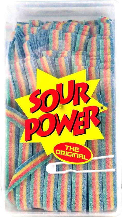 Amazon.com : Sour Power Quattro, 150-Count, 42.3 Ounce : Sour Flavored Candies : Grocery & Gourmet Food Sour Belts, Best Gift For Husband, Candy Buffet Tables, Swedish Fish, Rainbow Candy, Sour Taste, Sour Candy, Sweet And Sour, Blue Raspberry