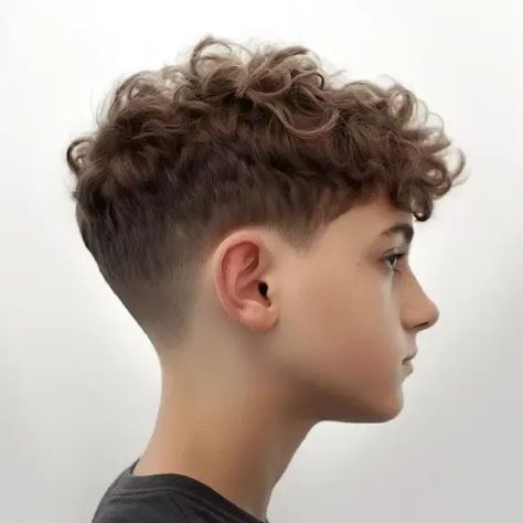 Teen Boys Hair Cuts 2024, Popular Men’s Hair Cuts, Teenage Haircuts Boys, Perm Boys Hair, Curly Hair Cuts Boys, Teen Curly Hairstyles Boys, Boys Soccer Haircut, Boys Haircut Trendy Curly, Haircuts For Boys With Wavy Hair