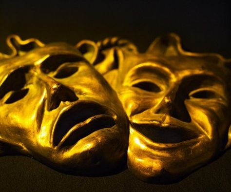 Can be used in the background as his multiple roles in life  Different life experiences Drama Masks, Tragedy Mask, Mask Aesthetic, Greek Tragedy, Drama Class, Theatre Masks, Comedy And Tragedy, Drama Ideas, Shakespeare Plays