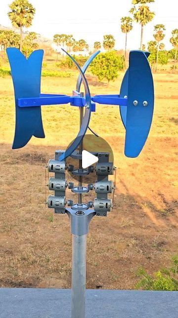 Wind Turbine Diy, Home Wind Power, Wind Power Diy, Homemade Wind Turbine, Water Turbine Generator, Windmill Generator, Home Wind Turbine, Diy Wind Turbine, Solar Powered Generator