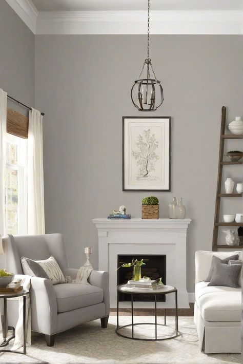 home decorating, home interior design, space planning, interior bedroom design Agreeable Gray Complimentary Colors, Color For Living Room Walls, Sw Agreeable Gray, Livibg Room, Color For Living Room, Agreeable Gray Sherwin Williams, Paint Guide, Living Room Decor Neutral, Dark Living Rooms