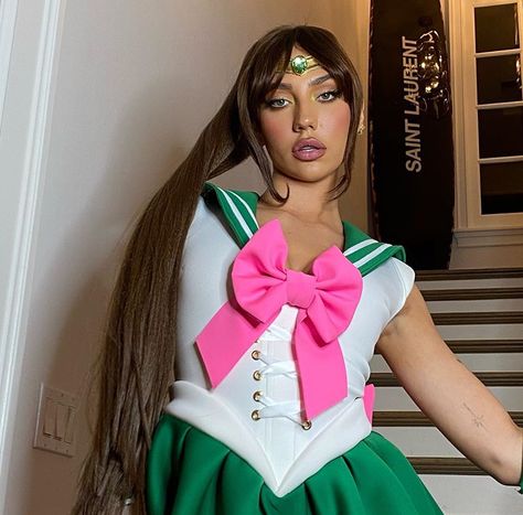 Sailor Jupiter Makeup, Olivia Obrien, Sydney Carlson, Spooky Szn, Its Me, Halloween 2022, Halloween Costume Outfits, Sailor Jupiter, Halloween Inspo