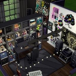 Grungy themed bedroom Sims 4 Cc Emo Room Decor, Skater Boy Room, Emo Room Decor, Teen Grunge, Emo Room, Grunge Bedroom, Kerbal Space Program, Themed Bedroom, Skater Boy