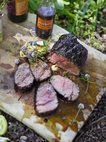 Fillet steak recipe | Jamie Oliver recipes Fillet Steak Recipes, Beef Fillet Recipes, Seafood Dinner Party, Best Bbq Recipes, Fillet Steak, Beef Fillet, Dinner Party Summer, Jamie Oliver Recipes, Best Bbq