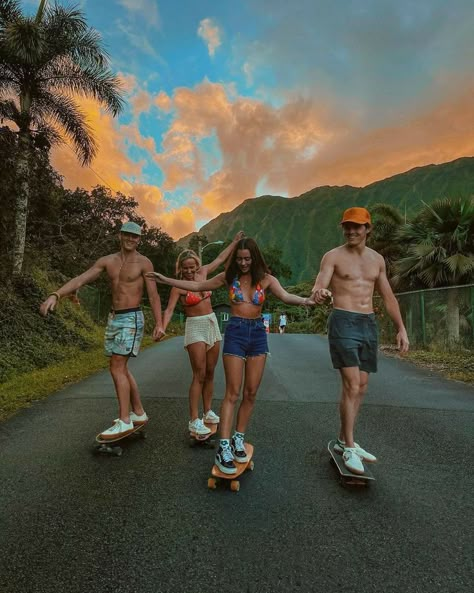 Mccall Gilbert, Places To Travel With Friends, Skate Photoshoot, Places To Go With Friends, Mccall Mitchell, Travel With Friends, Skateboarding Aesthetic, Skateboard Aesthetic, Moving To Hawaii