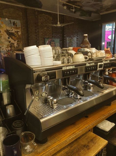 Cafe Waiter Aesthetic, Coffee For Two Aesthetic, Barista Astethic, Barista Job Aesthetic, Barista Girl Aesthetic, Cafe Job Aesthetic, Working In A Cafe Aesthetic, Cafe Worker Aesthetic, Cafe Asethic