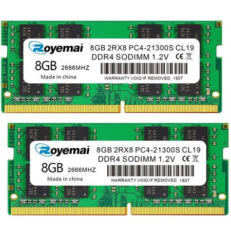 PRICES MAY VARY. ✅【DDR4 16GB 2666MHz SODIMM RAM 】PC4-21300, DDR4 2666MHz, Unbuffered Dual Rank Non ECC 1.2V 2Rx8 CL19 memoria ram, apply for AMD, Intel, Mac system. NOTE: Memory configurations of more than 4 GB require a 64-bit operating system. ✅【Advanced Chips】All DDR4 8GB ram are high quality ram memory module. Professional company, high-quality materials, more guaranteed product quality ✅【Stable and Durable】16GB DDR4-2666MHz Sodimm, 100% tested for stability, durability and compatibility. We Ram Memory, Memoria Ram, Operating System, Ram, Laptop, How To Apply, High Quality