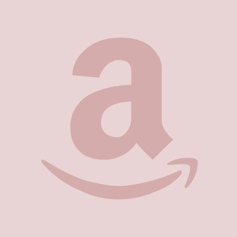 Aesthetic Amazon Icon, Capital One App Icon Aesthetic Pink, Pink Amazon Icon, Amazon Logo Aesthetic, Baby Pink Wallpaper Iphone, Application Icon, App Background, Custom Ipad, Camera Icon