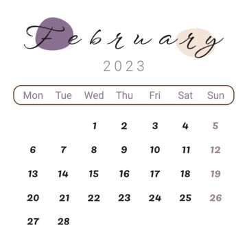 February Calender Aesthetic 2023, February Callander 2024, Calender 2024 February, Febuary Calander 2023, Purple Calendar, Febuary Calander 2024, Calendar Aesthetic, Hanuman Hd, Aesthetic Calendar