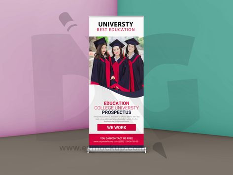 Free University Roll up Banner Template  #Banner #BannerPSD #Banner template #download #DownloadTemplate #PSD #Template#RollupBannerTemplate 25th Birthday Wishes, College Banner, Banner Sample, Back To University, Roll Banner, Education Banner, Iphone Quotes, Event Advertising, Rollup Banner