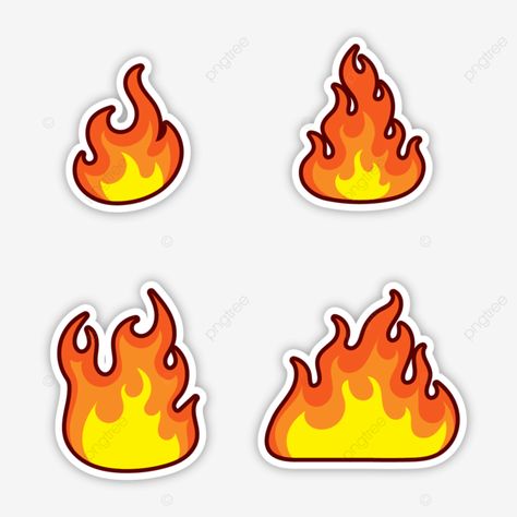 flame fire sticker pack Flame Sticker, Fire Sticker, Fire Icons, Colors Of Fire, Logo Cloud, Marketing Poster, Sticker Png, Fall Music, Psd Background