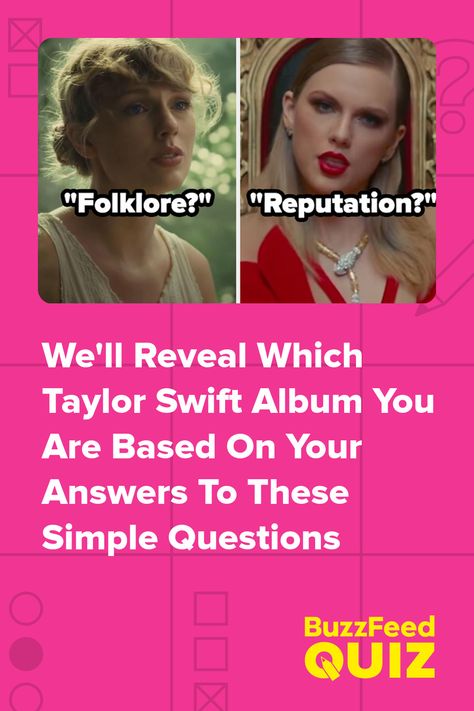 We'll Reveal Which Taylor Swift Album You Are Based On Your Answers To These Simple Questions Taylor Swift House, Taylor Swift Quiz, Taylor Swift Games, Taylor Swift New Album, Taylor Swif, Friend Quiz, Simple Questions, Quizzes For Fun, Own House