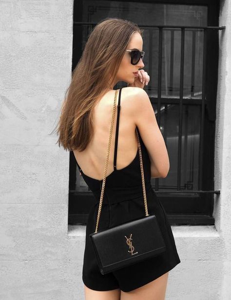 Saint Laurent Kate bag review #fashion #handbag #bag #ysl #luxury #saintlaurent Ysl Bag Outfit, Ysl Kate Bag, Fancy Clutch Purse, Ysl Kate, Classy Purses, Spring Purses, Kate Bags, Best Designer Bags, Cheap Purses