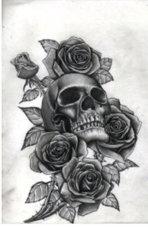 Download Skull and roses wallpaper by Tatuprnczz113082 - 96 - Free on ZEDGE™ now. Browse millions of popular black Wallpapers and Ringtones on Zedge and personalize your phone to suit you. Browse our content now and free your phone Black Rose Tattoo Meaning, Skull And Roses Tattoo, Trend Tattoo, Skull Rose Tattoos, Maori Tattoos, Girls With Sleeve Tattoos, Black Rose Tattoos, Tattoo Trend, Skull And Roses