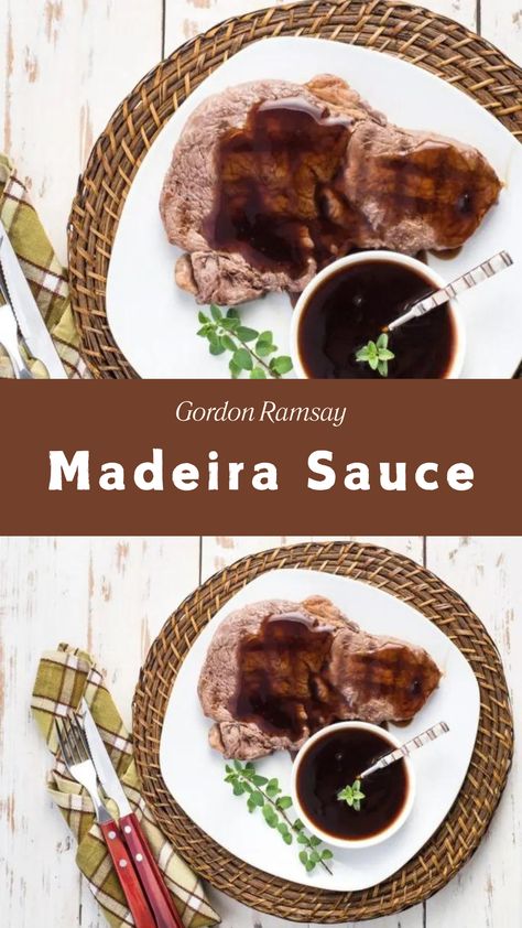 Gordon Ramsay Madeira Sauce Tomato Butter Sauce, Madeira Sauce, Pizza Soup, Turkey Pasta, Gordon Ramsay Recipe, Dinner Side Dishes, Dinner Sides, Gordon Ramsay, Breakfast Dessert