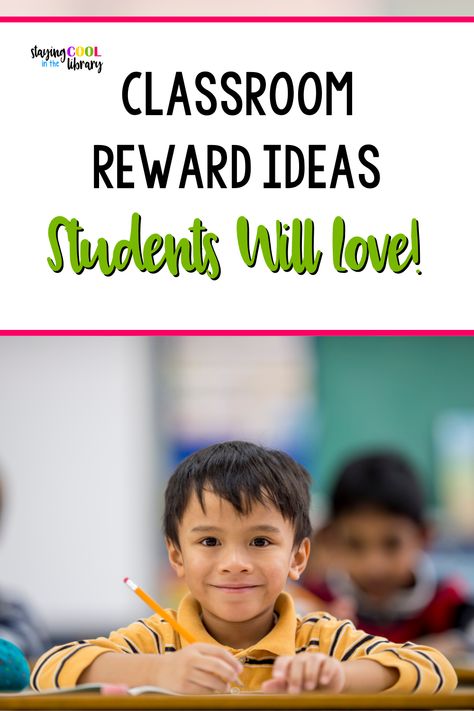 Here are some classroom reward ideas your students will LOVE! Librarian Ideas, Class Incentives, Reward Ideas, Reading Incentives, Library Lesson Plans, Picture Book Activities, Library Center, Library Media Specialist, Library Skills