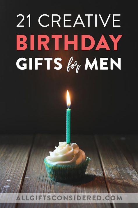 21 Creative Birthday Gifts for Men (That He Actually Wants) » All Gifts Considered Fun Birthday Gift Ideas For Him, Best Gifts For Men Birthdays For Him, Birthdays For Men, Presents For Man Birthday, 42nd Birthday Gifts For Him, Thoughtful Mens Birthday Gifts, Small Birthday Gift Ideas For Him, Men's Birthday Gifts, 21 Birthday Gifts For Him