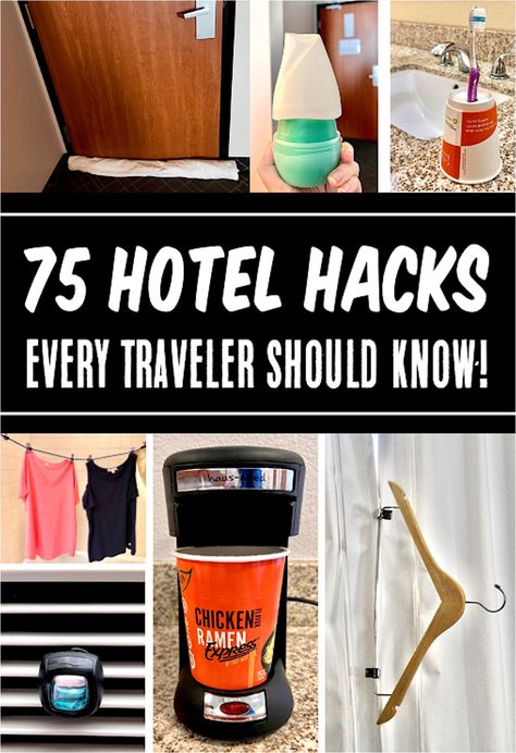 Hotel Room Travel Hacks Hotel Tips And Tricks Life Hacks, Hotel Activities For Adults, Travel For Work Tips, Hotel Organization Ideas, Travel Tips And Tricks Hacks, Hotel Room Living Hacks, Hotel Storage Ideas, Motel Living Hacks, Things To Bring To A Hotel